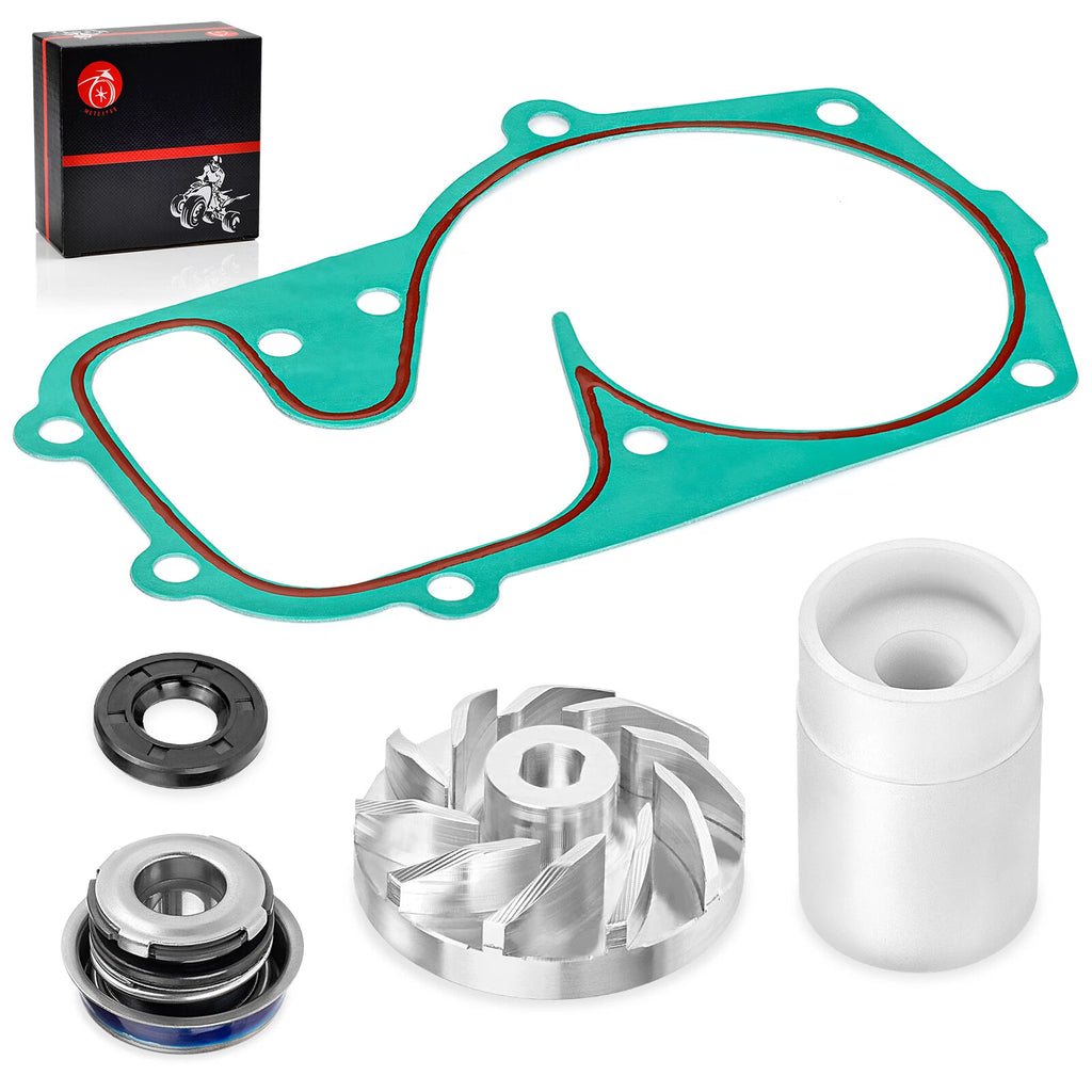 Water Pump Cover Gasket w/ Impeller Seals for Polaris SwitchBack 600 800 (2008–2021)