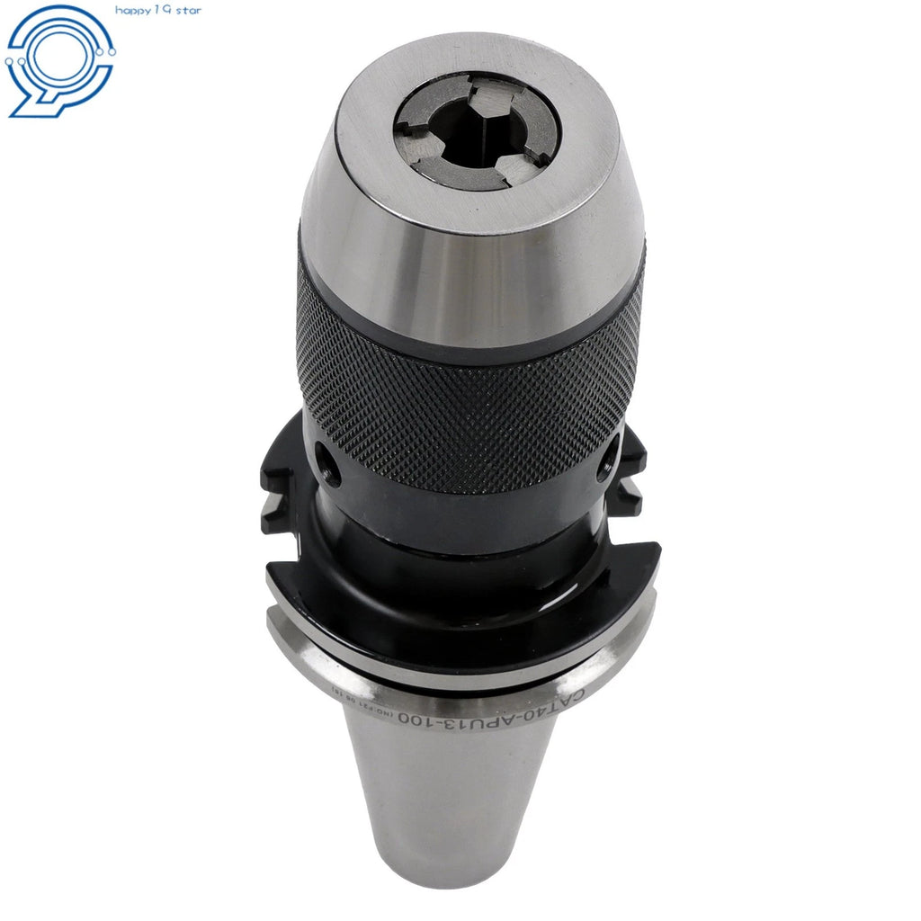 Dual Contact Precision CAT40 Chuck 1/2" Keyless for CNC Mill