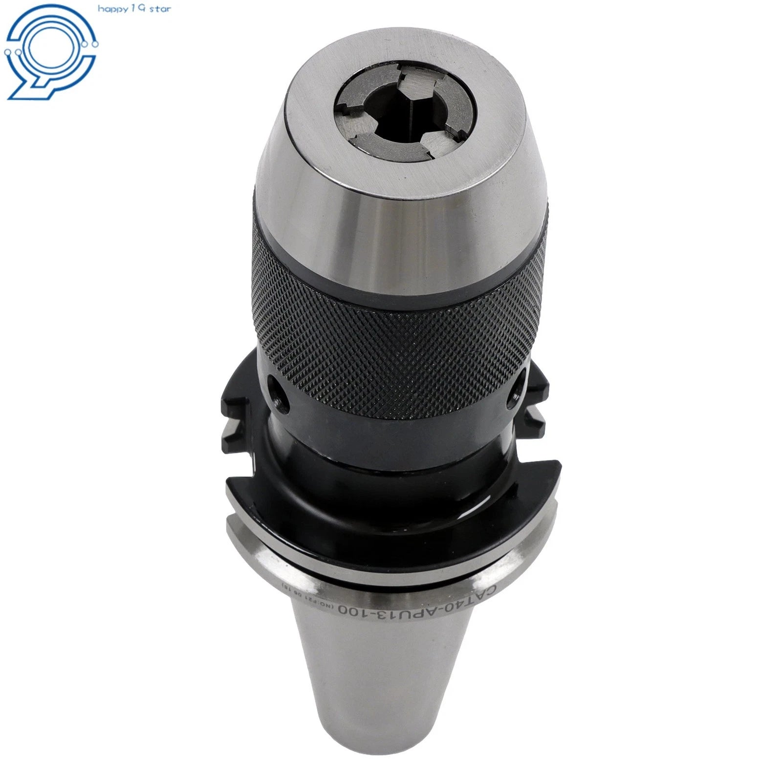Dual Contact Precision CAT40 Chuck 1/2" Keyless for CNC Mill