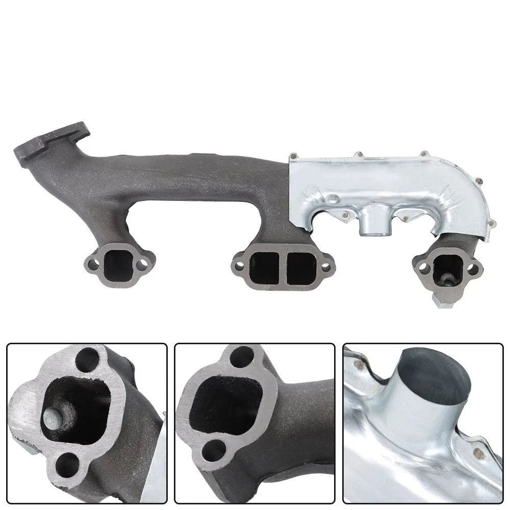2Pcs Exhaust Manifold with Gasket Kit for GMC K1500 (1988–1995)