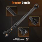 1PC Front Driveshaft Prop Shaft Assembly for Jeep Wrangler (1997–2002) 52098378AC