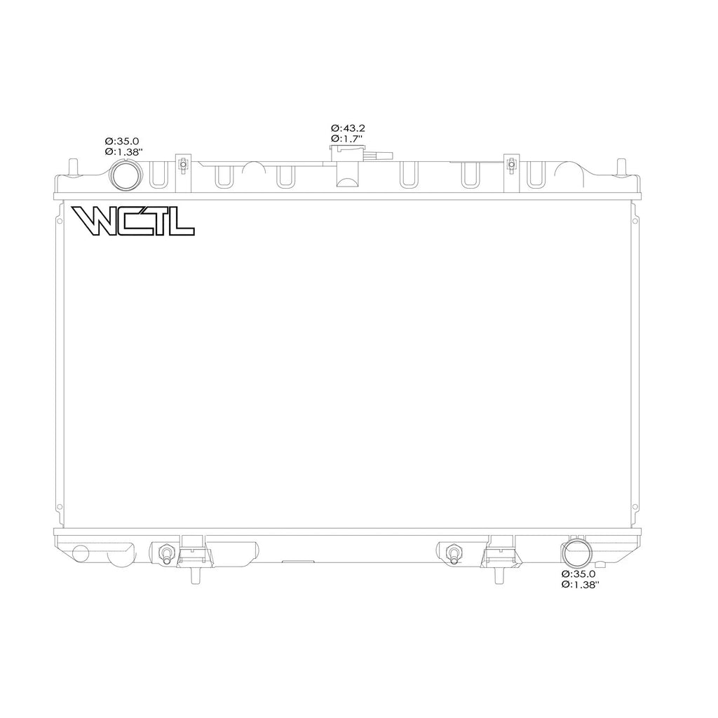 Replacement Plastic/Aluminum Radiator (See compatibility Chart)