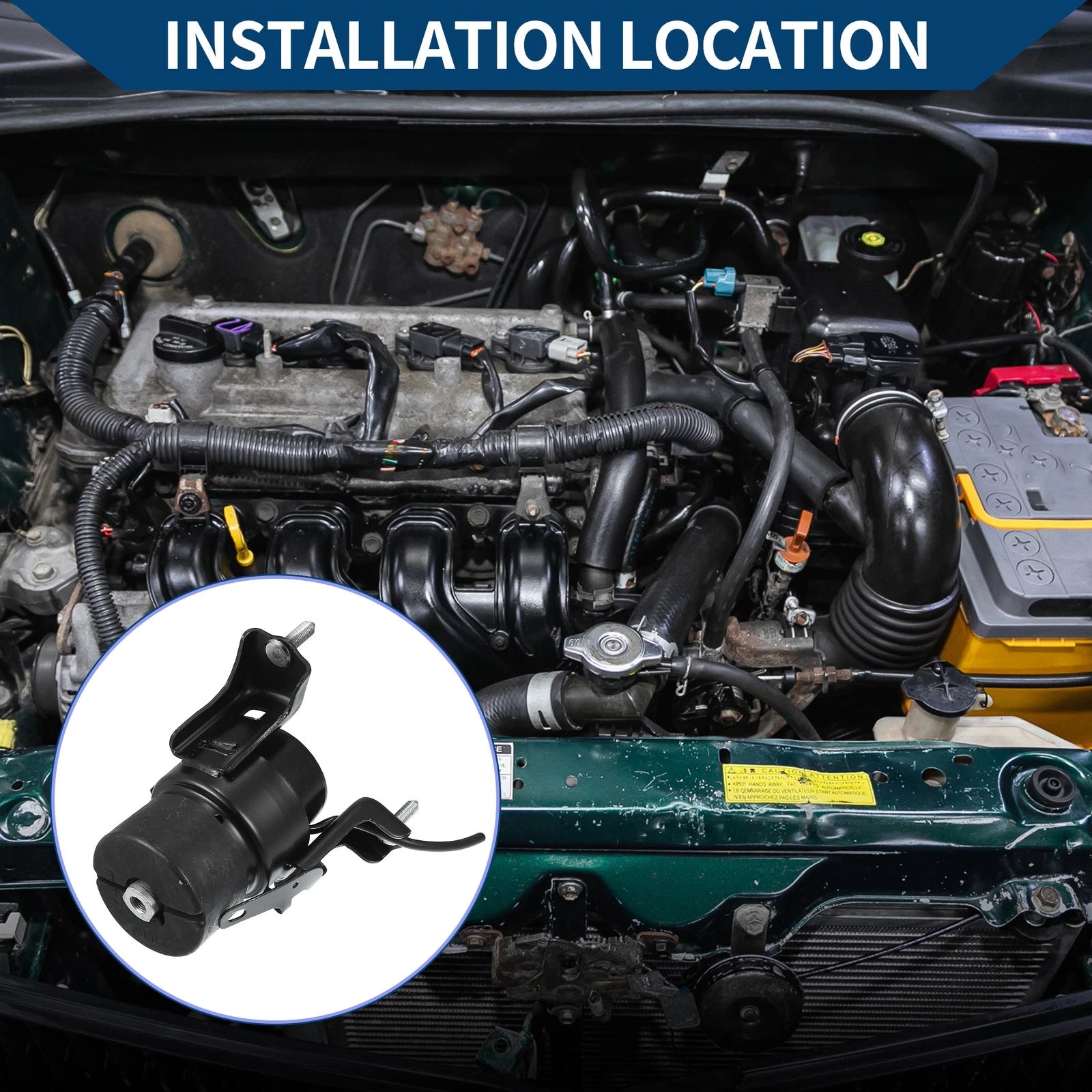 Front Engine Motor Mount for Toyota Camry 3.0L (2003–2006)