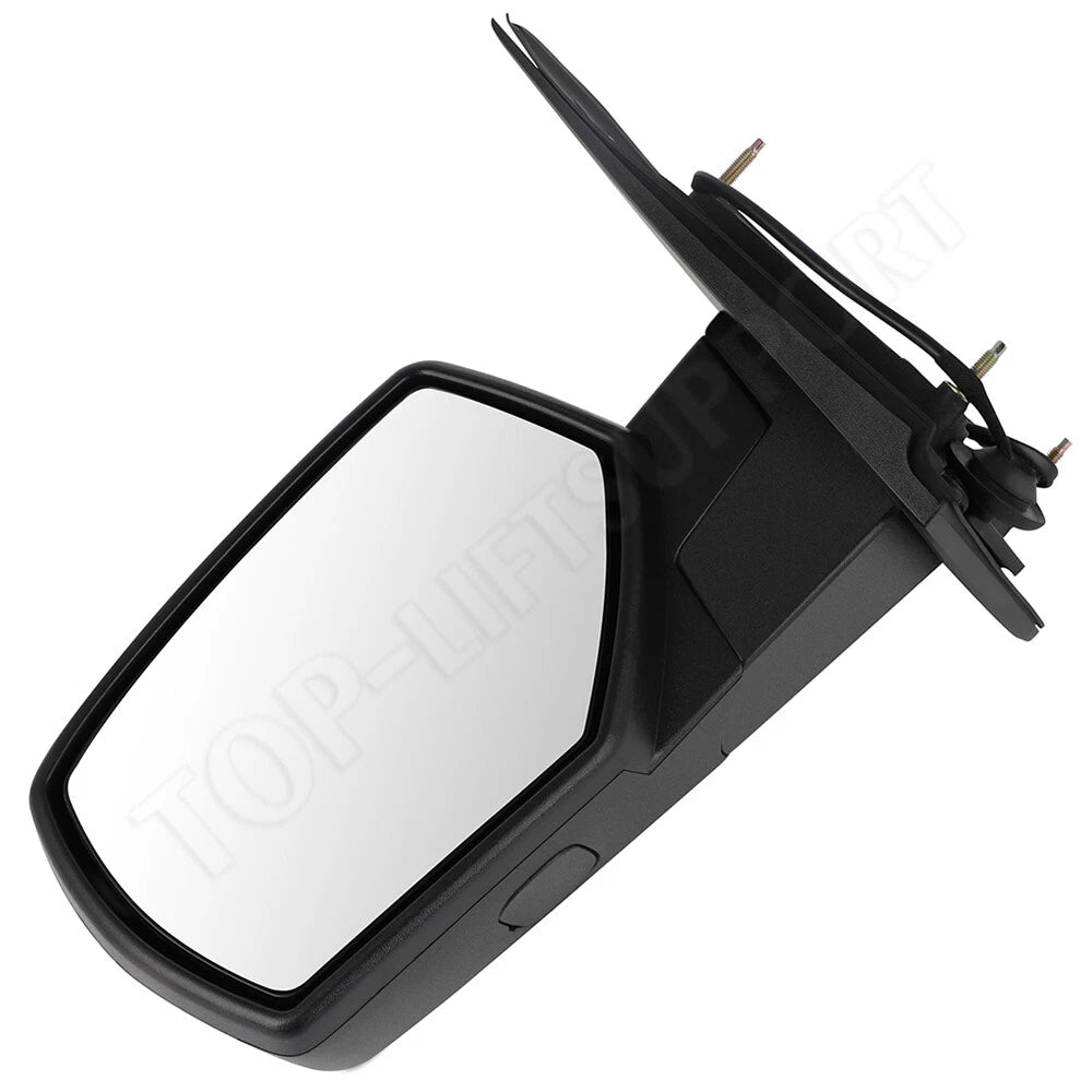 Chrome Power Heated Manual Mirror for Chevy Silverado (2015–2018)