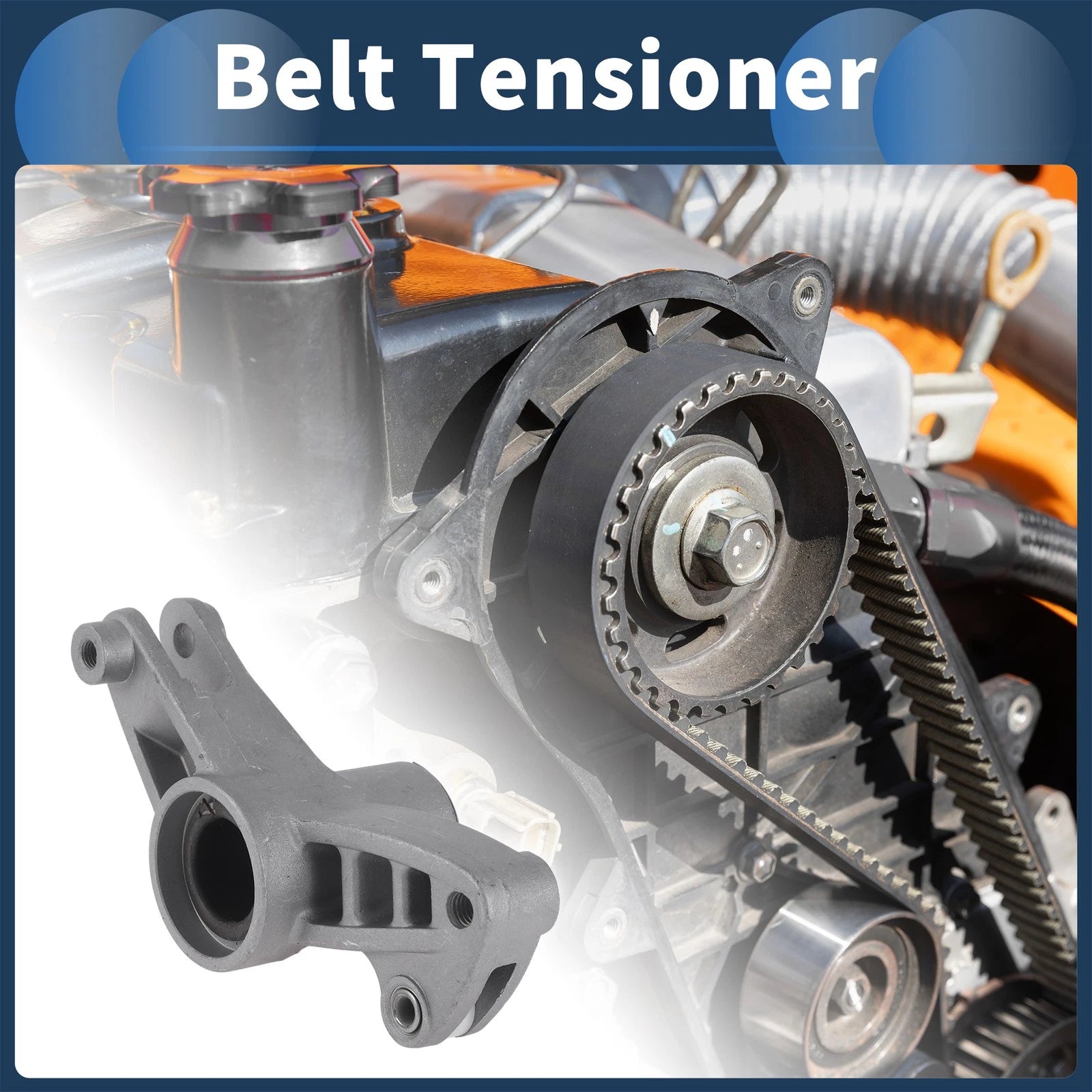 Belt Tensioner for Mercedes-Benz C-Class (1993–2001) No. 6062000073S1 Metal
