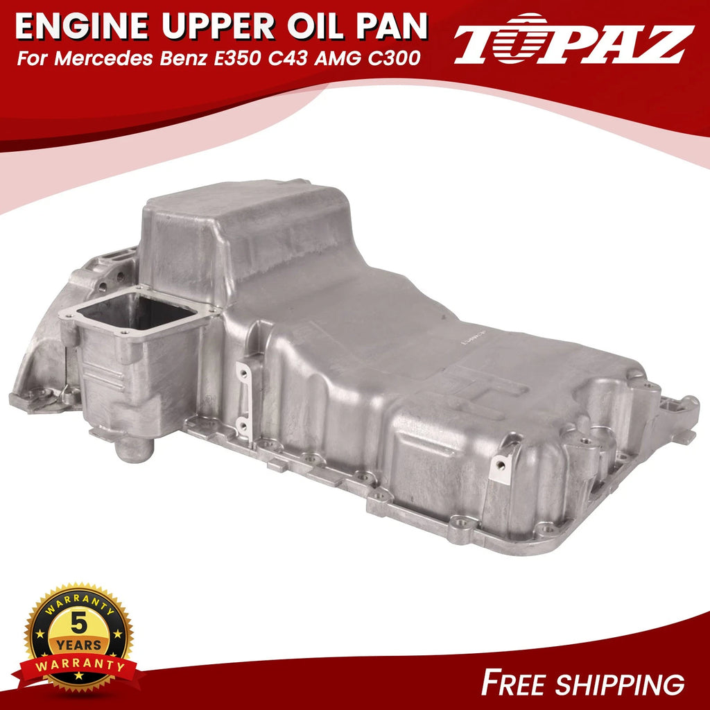 Engine Upper Oil Pan for Mercedes Benz C300 C43 AMG E350 (2019–2023)
