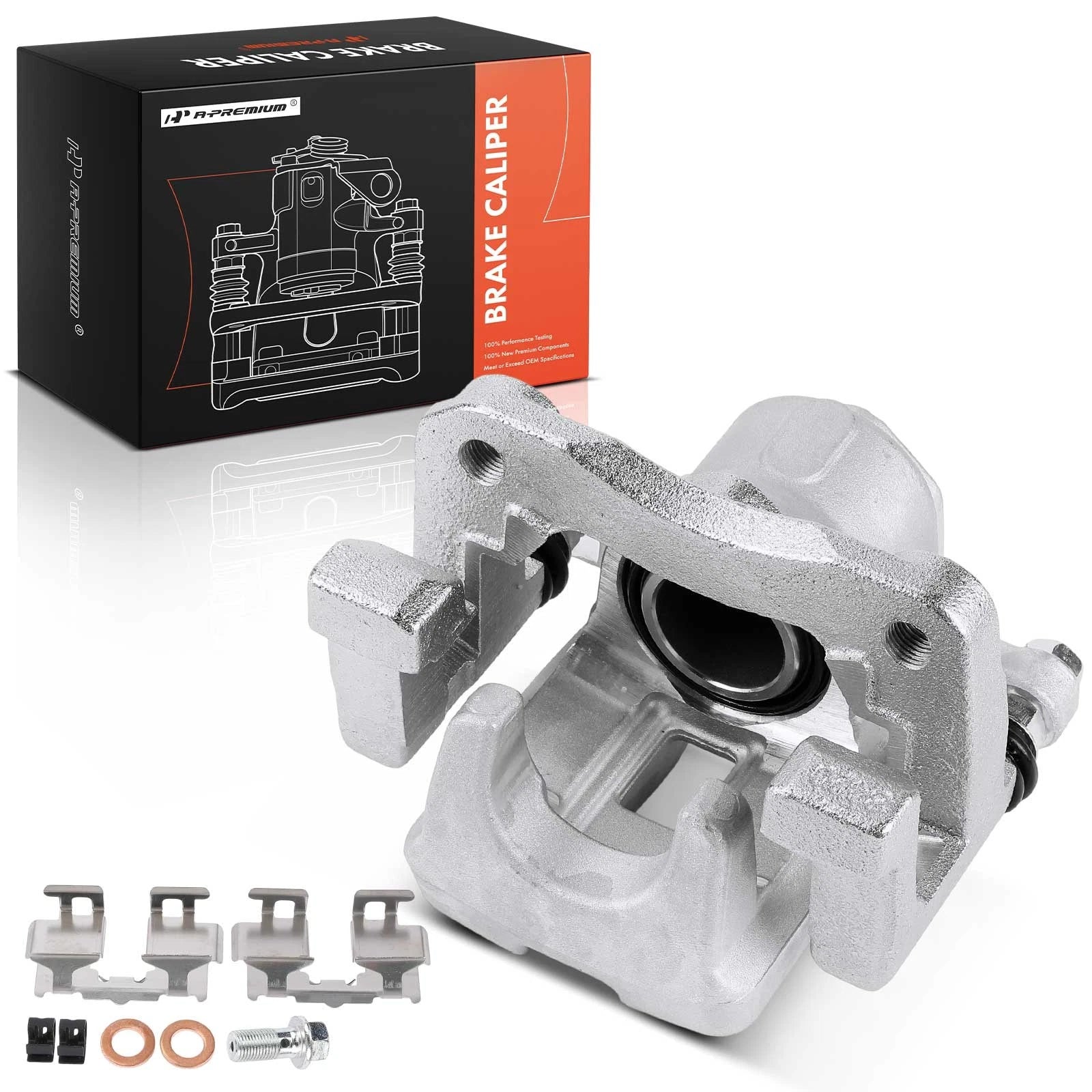 Brake Caliper with Bracket Rear Right for Toyota Camry 2018–2024