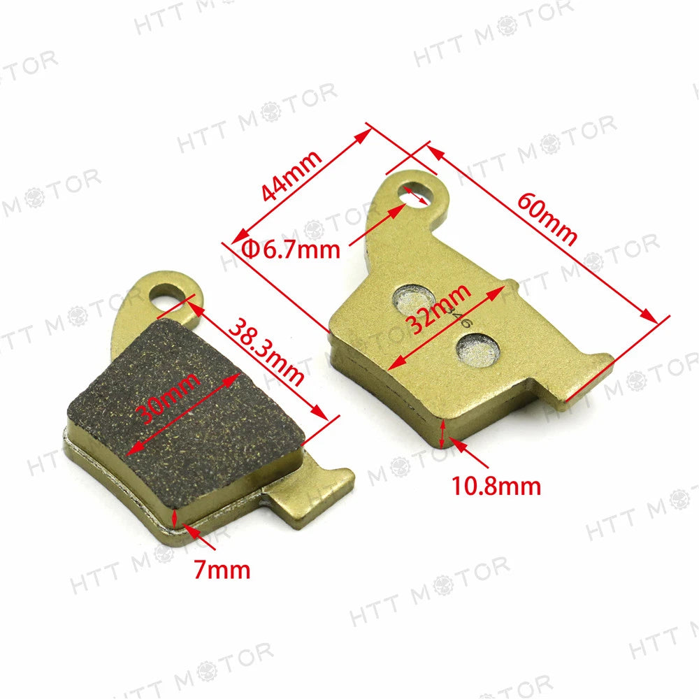 FA346 Long Life Rear Sintered Brake Pads for Honda CRF150RB CRF250R CRF450X (2007–2023)