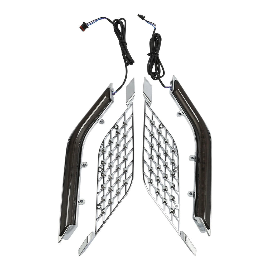 LED Radiator Grill Panel Light for Honda Goldwing 1800 GL1800 (2018–2025)