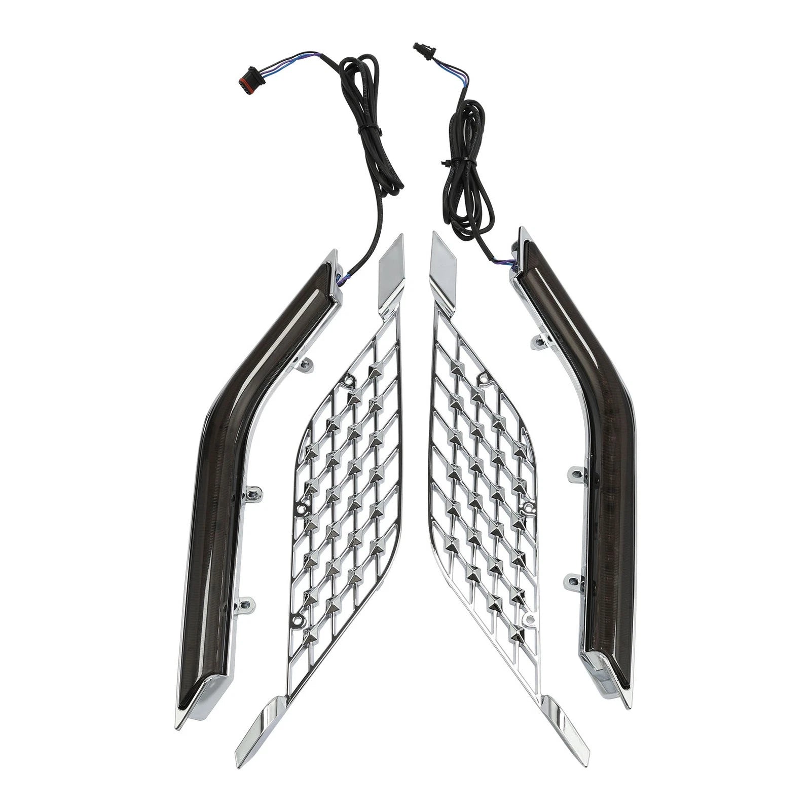 LED Radiator Grill Panel Light for Honda Goldwing 1800 GL1800 (2018–2025)