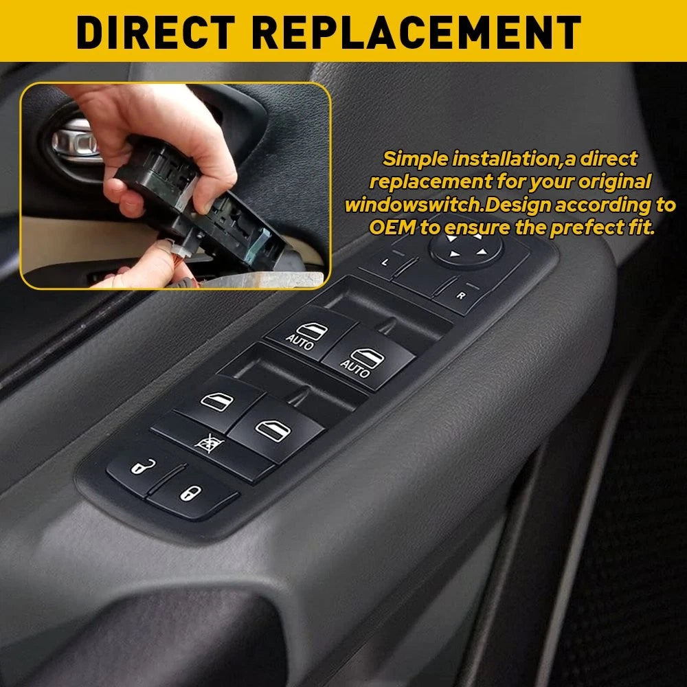 Window Master Switch for Dodge Grand Caravan, Chrysler Town & Country (2010–2011)