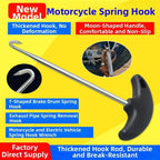 Carbon Steel Motorcycle Spring Hook Tool for Exhaust Clutch (2010–2023)