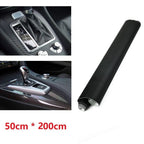 200cm Car Vinyl Wrap 3D-Matt Black Carbon Fiber for Car