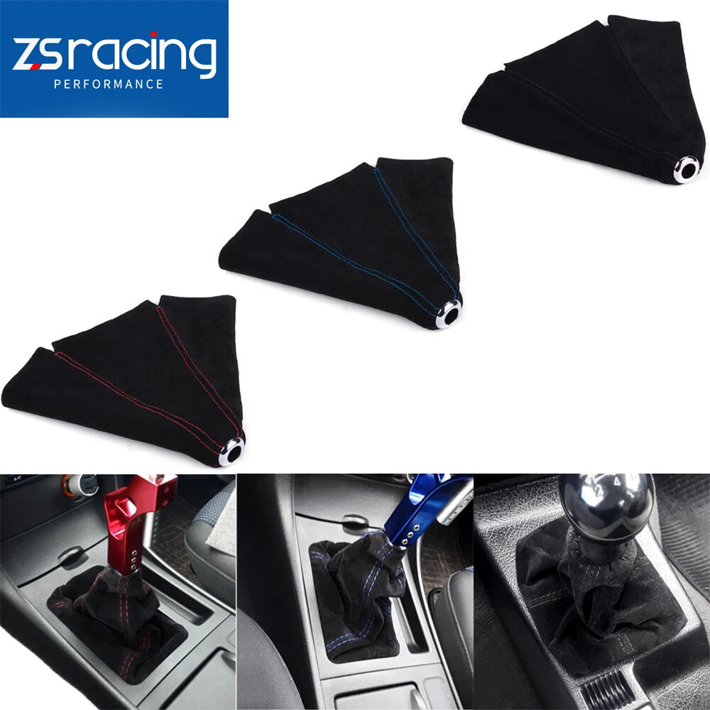 Leather Shift Knob Boot Cover for Various Models