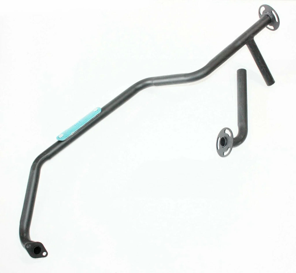 Black Alloy Twin Exhaust Pipe Mufflers for GY6 150cc Quad Bike ATV