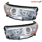 Halogen Headlight Assembly Pair for Toyota Highlander (2014–2016)