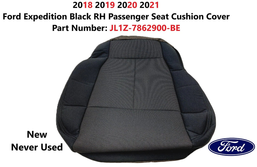Front Passenger Seat Bottom Cushion Cover for Ford Expedition (2018–2021)