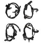 Set of 4 ABS Speed Sensors for Jeep Caliber Compass Patriot