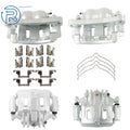 Front & Rear Brake Calipers with Bracket for Ford Excursion F-250 F-350 (1999–2007)