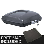Razor Trunk Backrest Pad Mount Rack for Harley Road Glide (2009–2013)