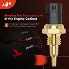 Engine Coolant Temperature Sender for BMW 330i (2017-2023)