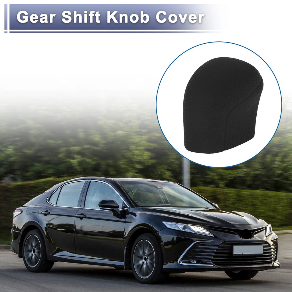 1 Pc Gear Shift Knob Cover for Toyota Camry (2018–2024) Black Silicone