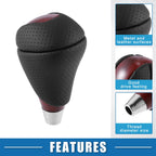Gear Shift Knob for Lexus ES300h ES350 GS300 GS350 (2013–2021) Black Red