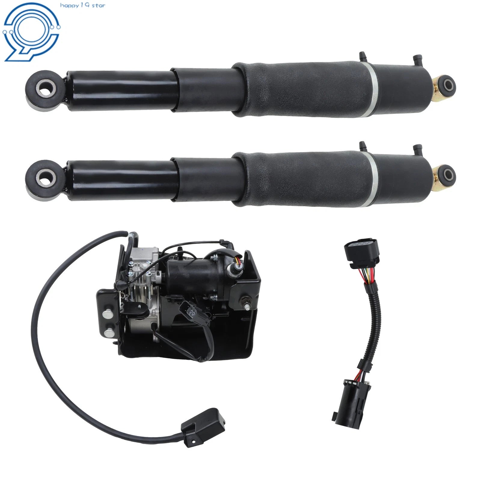 Set of 2 Rear Air Suspension Shocks for Cadillac Escalade EXT (2002–2013)