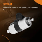 Electrical Fuel Pump for Kawasaki FD661D FD791D FD851D / Cub Cadet M60 M72
