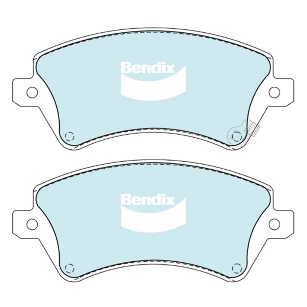 GCT Front Disc Brake Pads Set for Toyota Corolla ZZE122R (2001–2006)