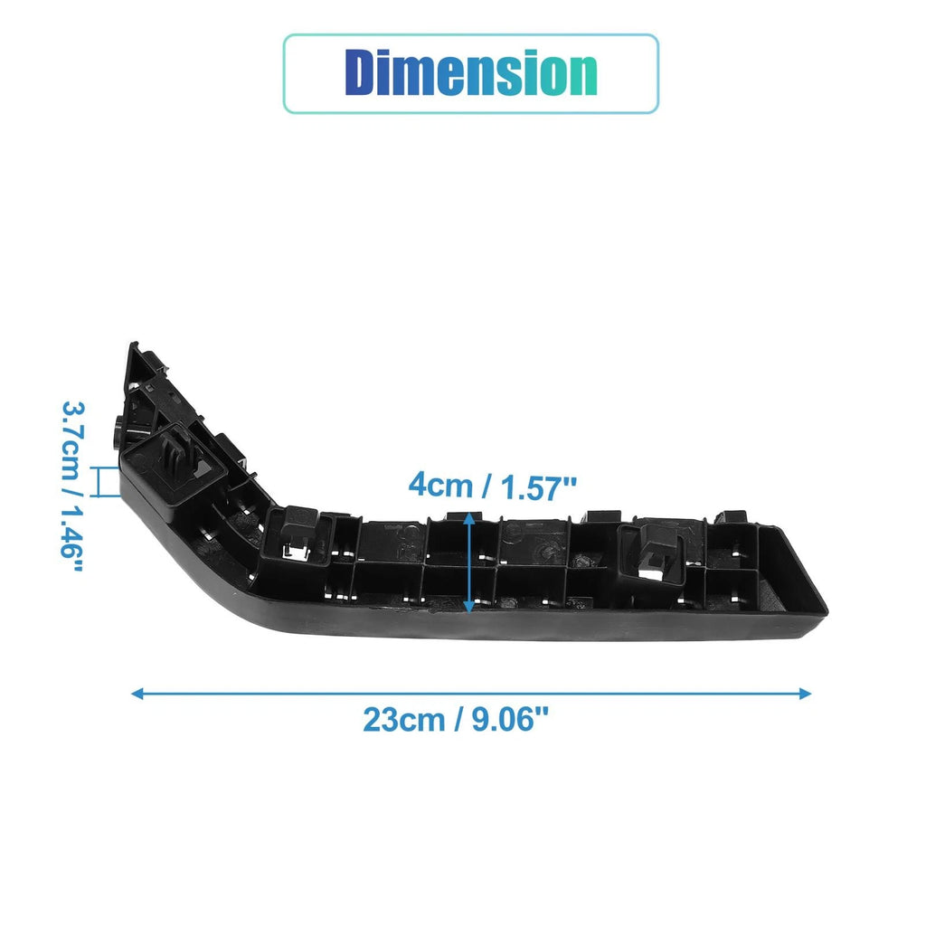 2X Front Bumper Bracket Mounting Support for Honda Civic (2016–2021)