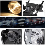 Set of 2 OE Style Bumper Fog Lights for Buick Rendezvous/GMC Canyon (2002–2011)