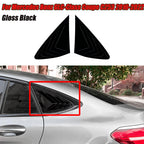 Black Rear Side Window Louver Trim for Benz GLC-Class Coupe (2016–2022)