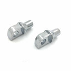 Chrome Foot Pegs Adapter for Harley Touring Electra Glide Dyna (2000–2023)