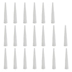 20pcs Caulking Nozzle for Universal Use (Plastic Glass Sealant)