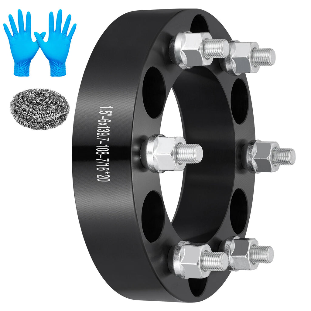 1pc Wheel Spacers for Chevrolet K10 (1.5 Inch, 6x5.5, 7/16-20 Studs)