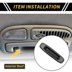 Carbon Fiber Pattern Roof Handle Cover Trim for Toyota Tundra (2014–2021)