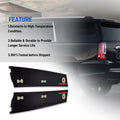 Rear Door Applique Trim Gloss Black for GMC Yukon XL (2015–2018)