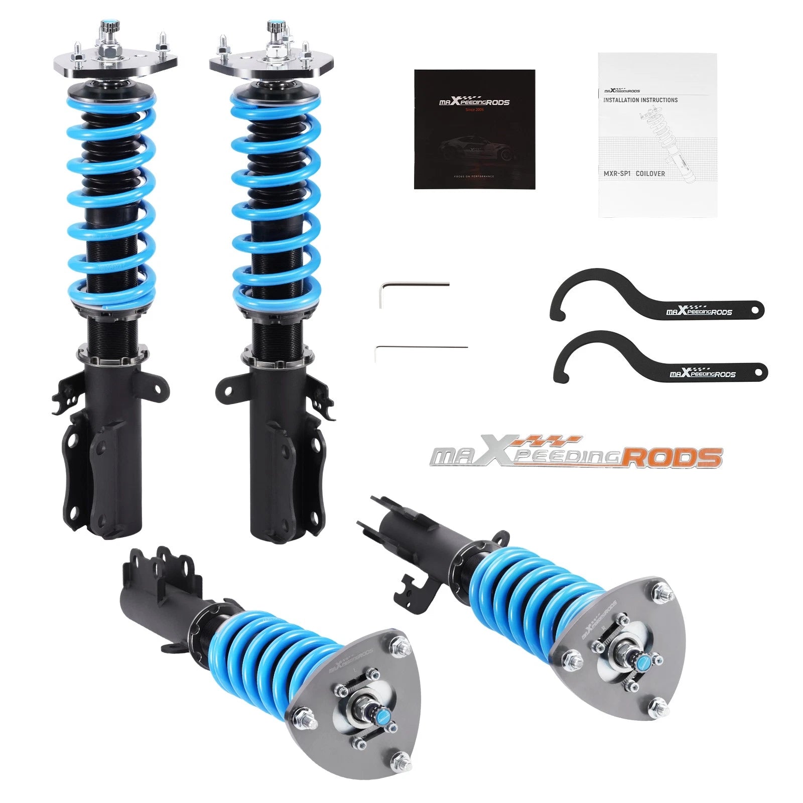 24 Click Damper Coilovers Suspension For Toyota Camry 02-06 Height Adjustable