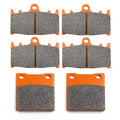 Set of 2 Front Rear Brake Pads for Suzuki GSXR600 (1997–2003) GSXR750 (2000–2003) FA158 FA063
