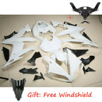 Unpainted Fairings Bodywork & Upper Stay Bracket for Yamaha YZF R1 (2004–2006)