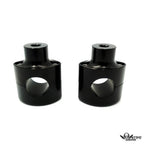 2'' Black Handlebar Risers Clamp for Harley Road Glide, Road King