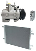 AC Compressor Kit With Condenser for Ford F-250 Super Duty 6.2L (2019–2019)