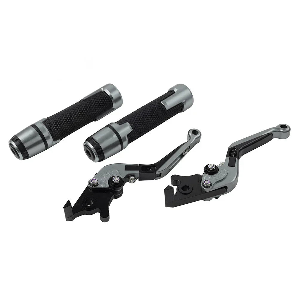 Titan Extendable Brake Clutch Levers Grips Set for BMW F900 F900R (2020-2023)