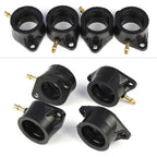4 Pcs Carburetor Intake Manifold Boots for Kawasaki KZ1000 KZ1100 (1977-1983)