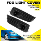 Set of 2 Black Fog Lamp Light Bezels for Subaru Impreza (2020–2023) 57737FL00A