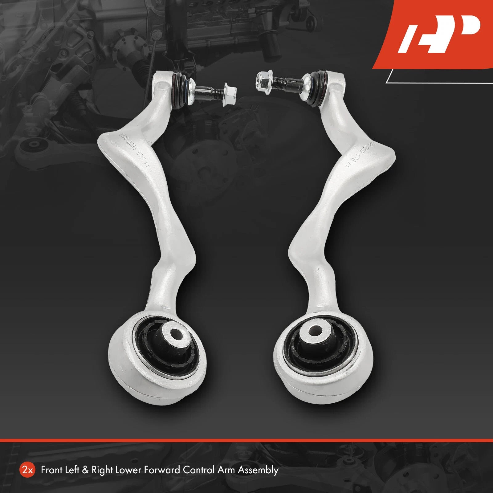 2X Front Lower Control Arm with Ball Joint for BMW M3 (2008-2013)