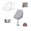 Waterproof Captain Seat Cover for Pontoon Boat (24"D x 22"W x 25"H)
