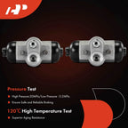 2X Rear Drum Brake Wheel Cylinder for Honda Accord (1986–1988)