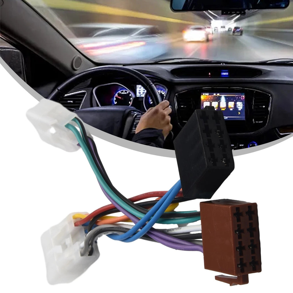 Iso Radio Wiring Harness for Toyota (Performance Tested)